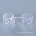 Plastic cream jar cosmetic cream empty jar PS PET PP make-up cosmetics bottle skin care plastic china supplier jars